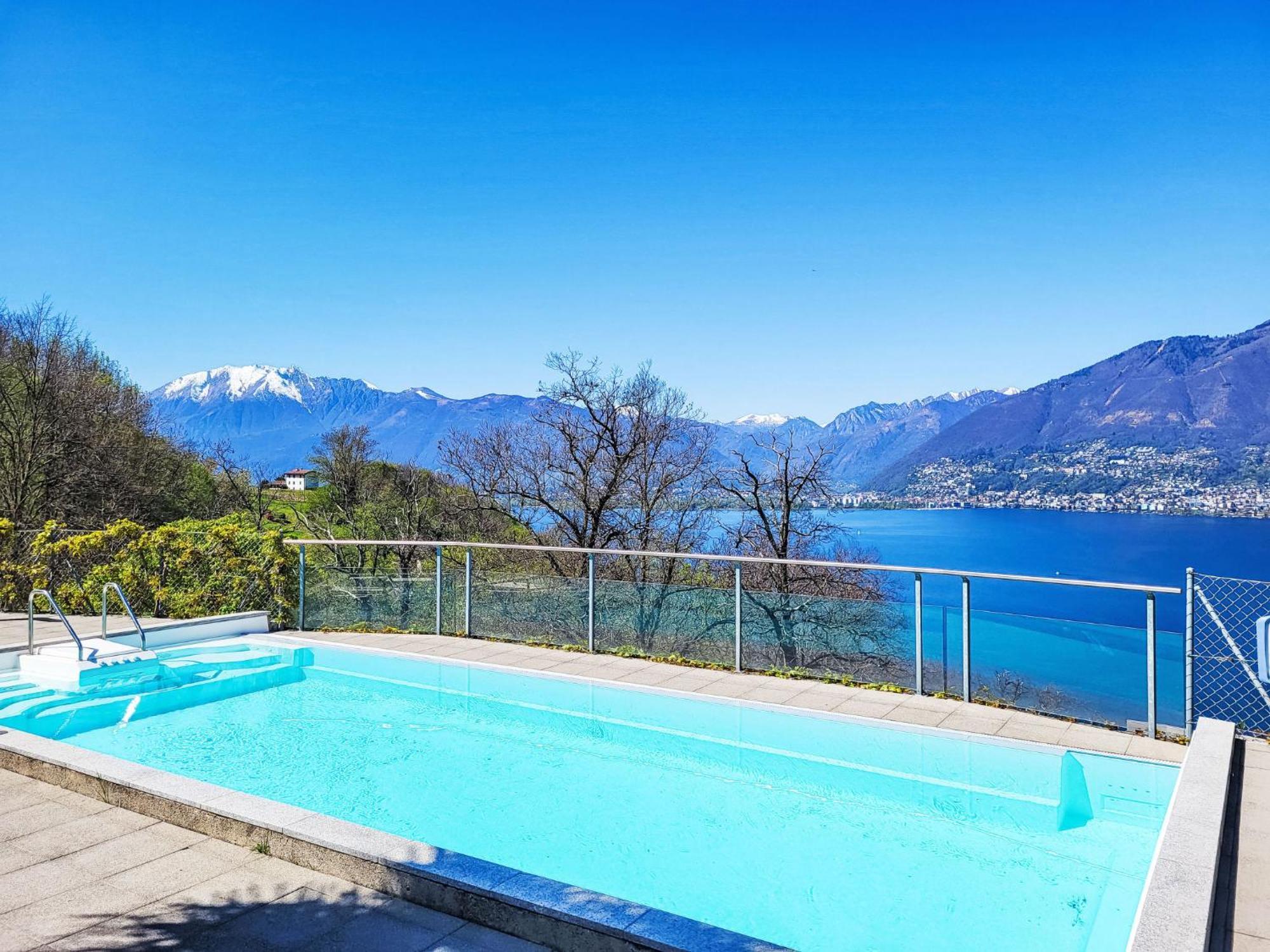 Apartment Vista Lago Maggiore 1-Floor Left By Interhome Gambarogno Eksteriør bilde