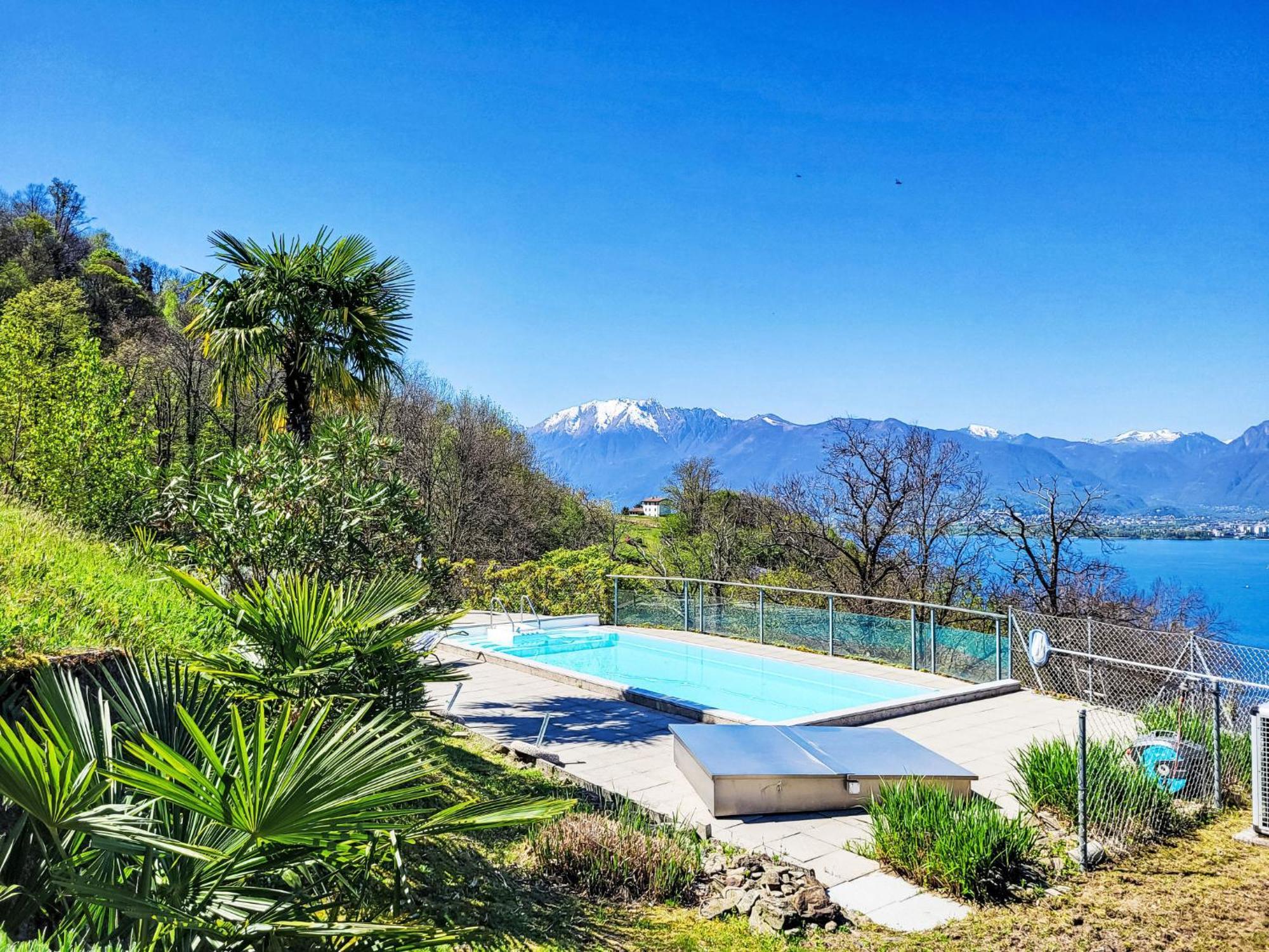 Apartment Vista Lago Maggiore 1-Floor Left By Interhome Gambarogno Eksteriør bilde