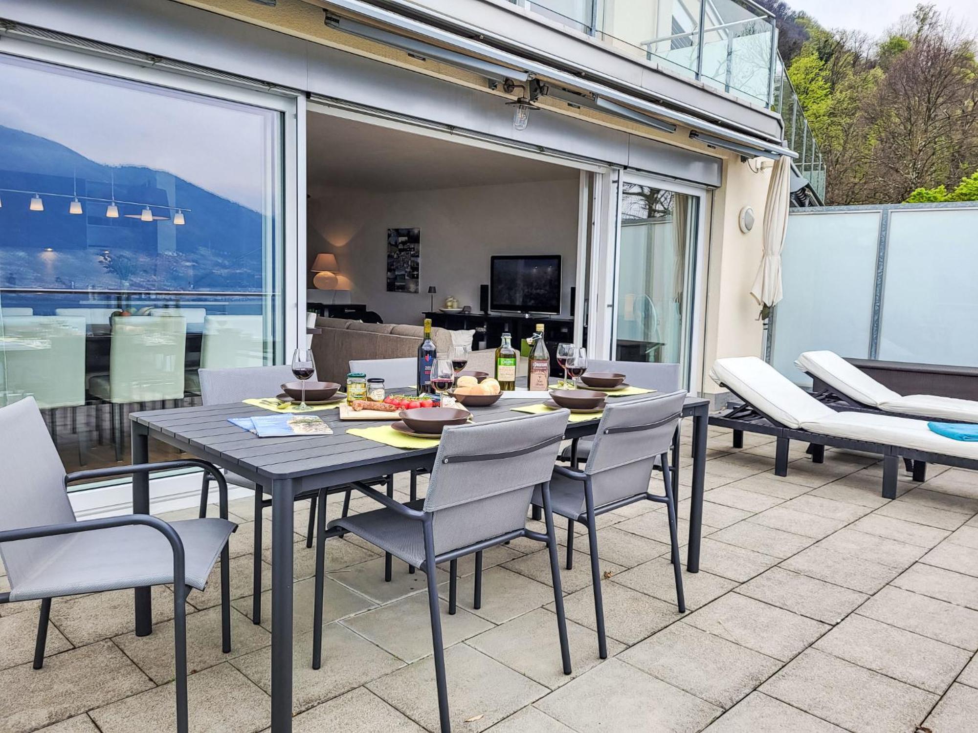Apartment Vista Lago Maggiore 1-Floor Left By Interhome Gambarogno Eksteriør bilde