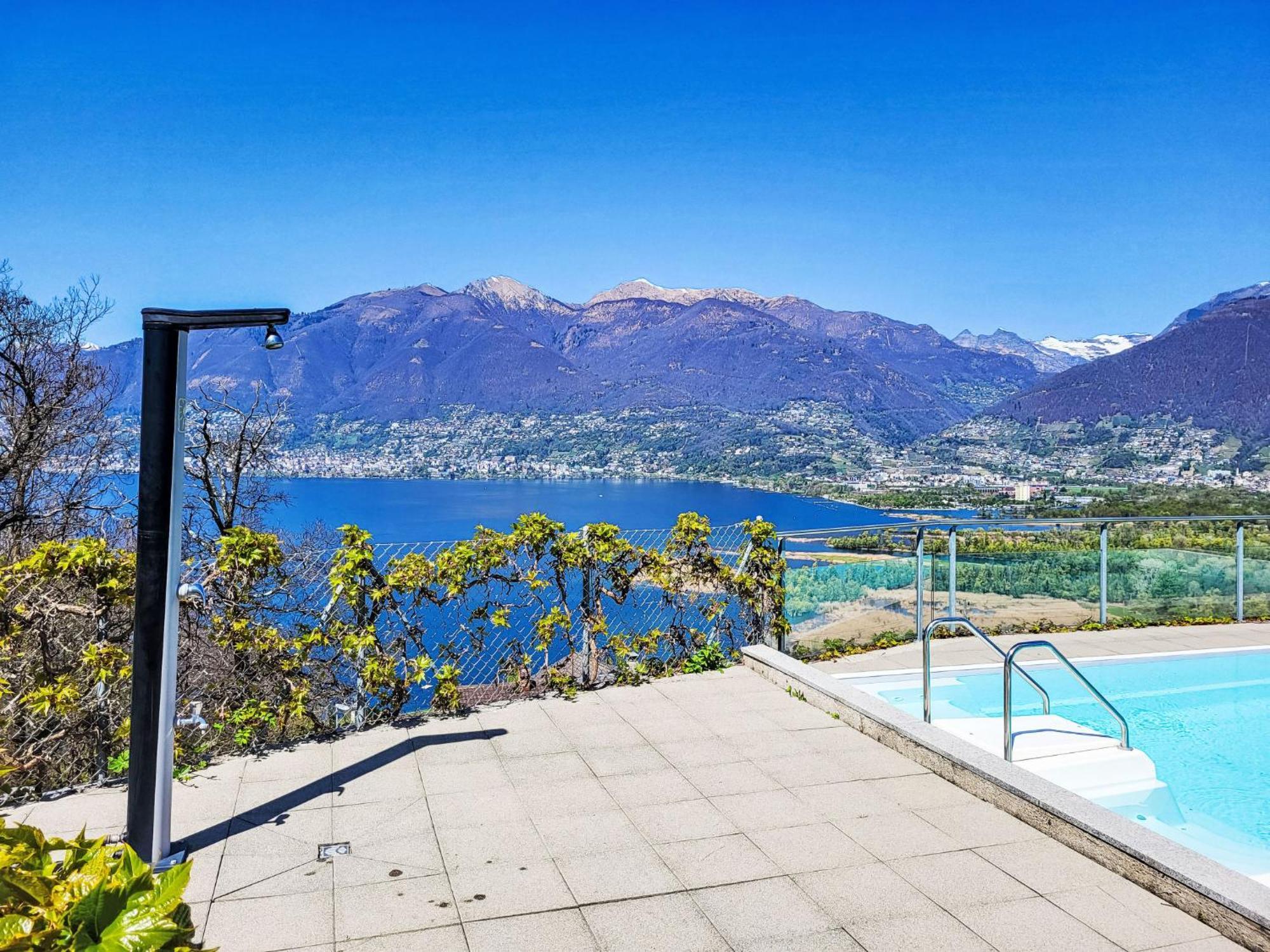 Apartment Vista Lago Maggiore 1-Floor Left By Interhome Gambarogno Eksteriør bilde